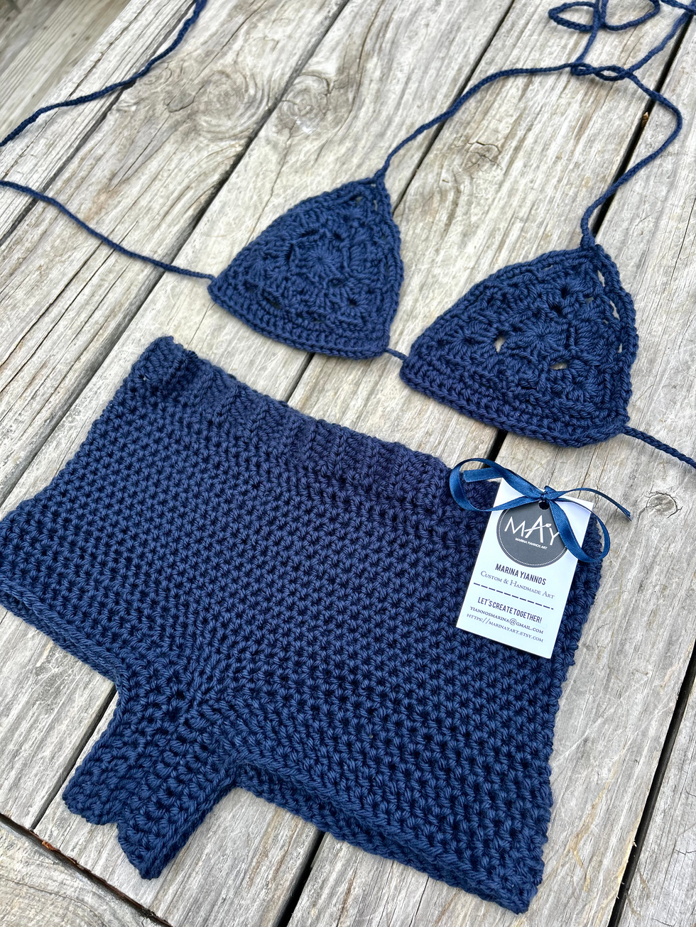 Two Piece Festival Set - Custom Crochet