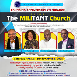 Founding Anniversary Celebration APR 5-6, 2025