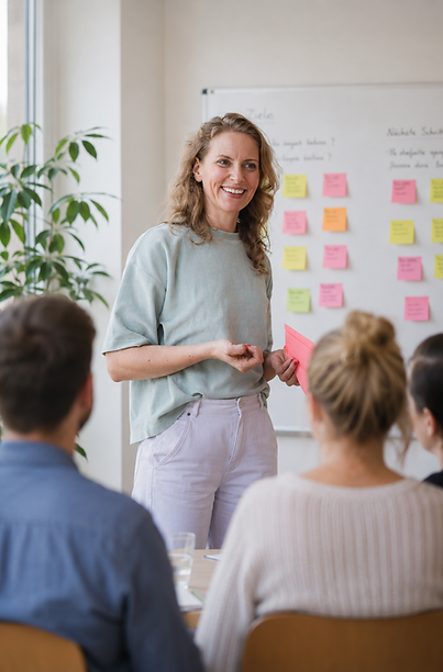 Workshop zur Organisationsentwicklung.