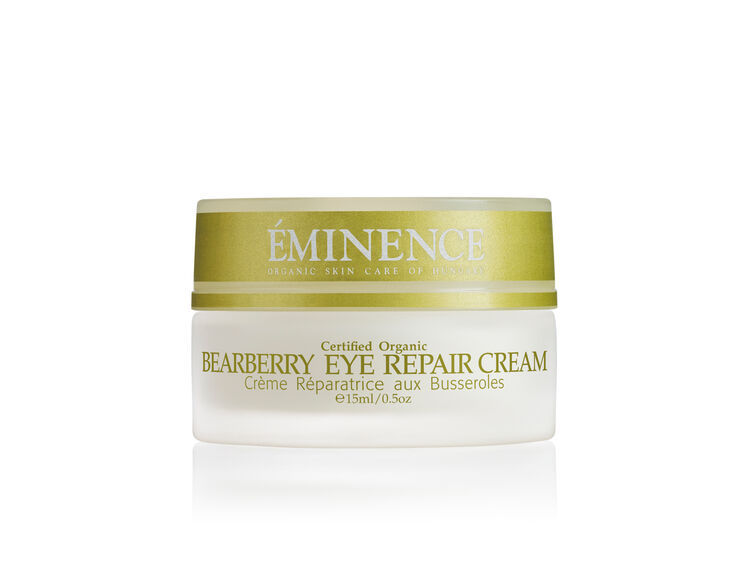 Eminence Organic Bearberry Eye Repair Cream, certified organic, for skincare.