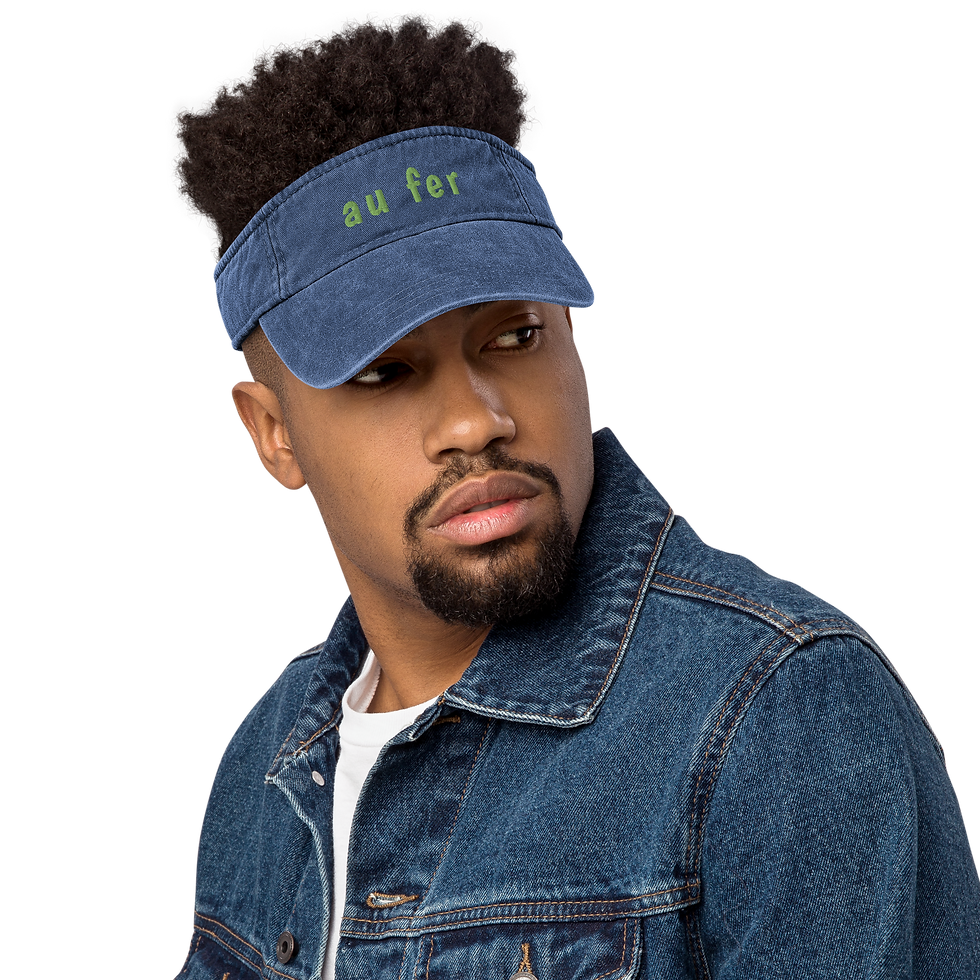 Thumbnail: Au Fer Denim visor