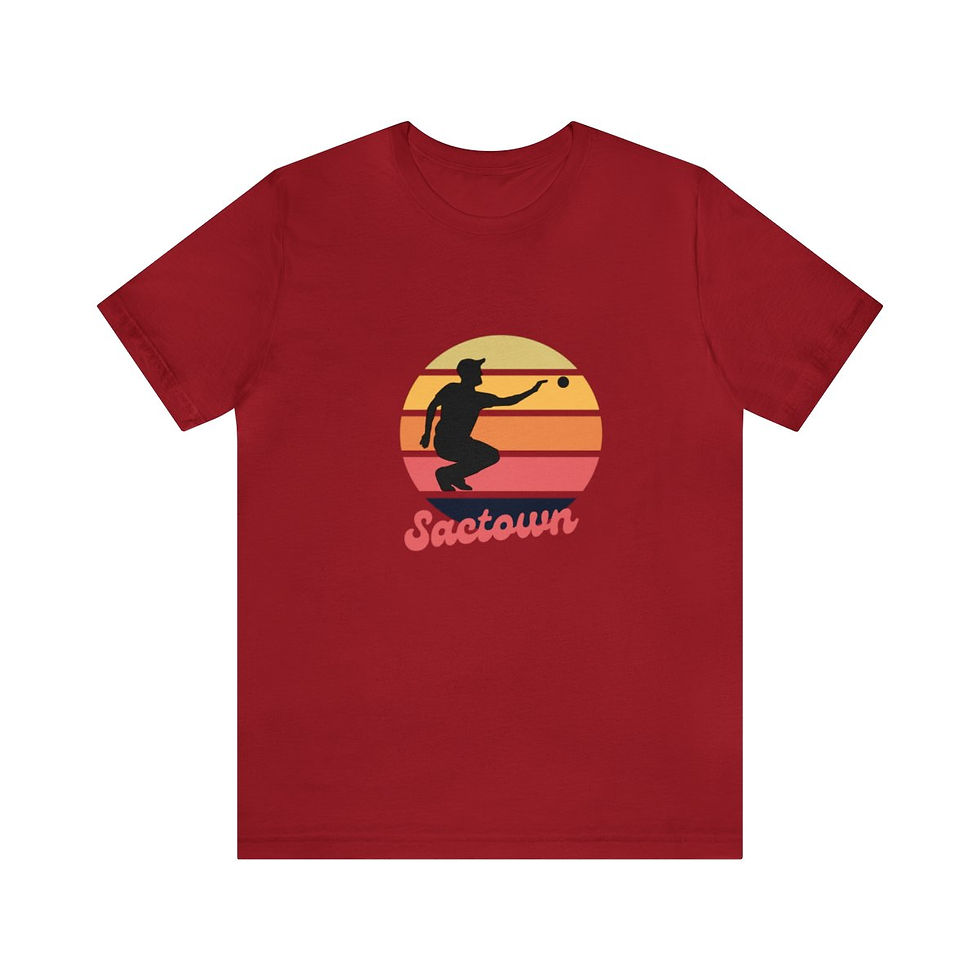 Thumbnail: Retro Sactown Unisex T-shirt