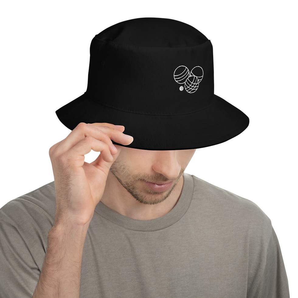 Thumbnail: Boules Black or Navy Bucket Hat