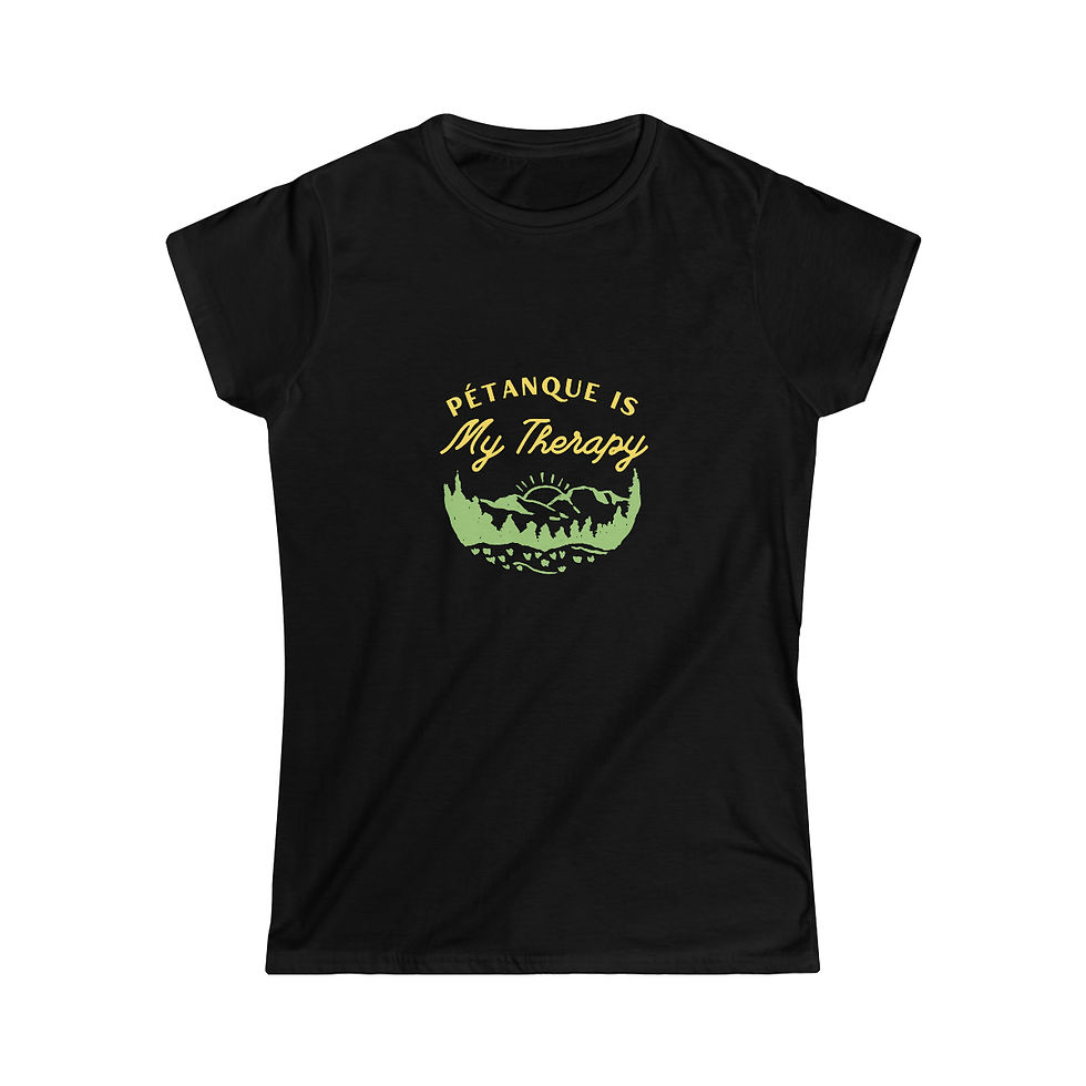 Thumbnail: Petanque is My Therapy Women's T
