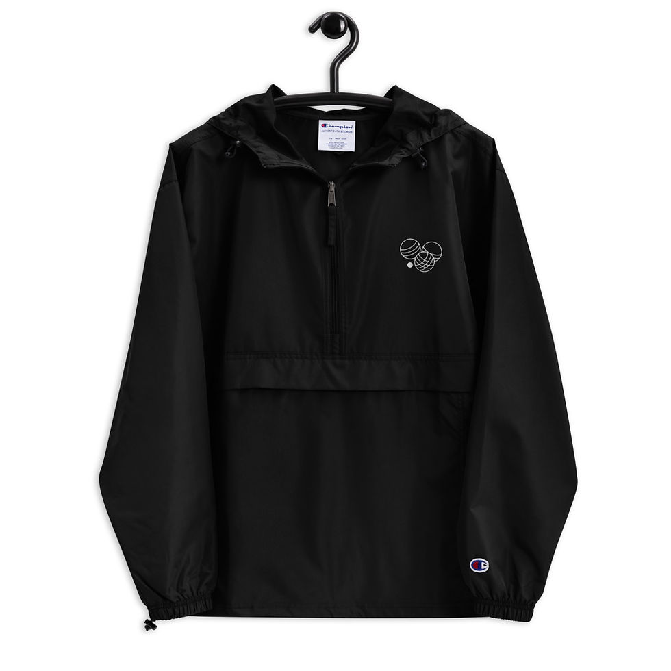 Thumbnail: Embroidered Champion Packable Jacket