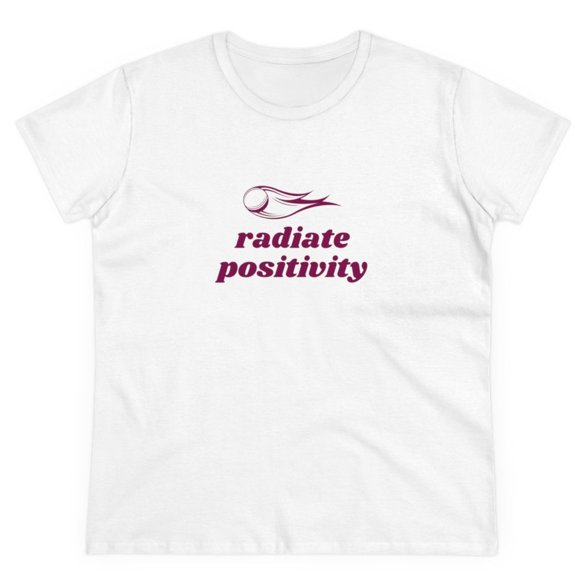 Radiate Positivity Women's Heavy Cotton Tee