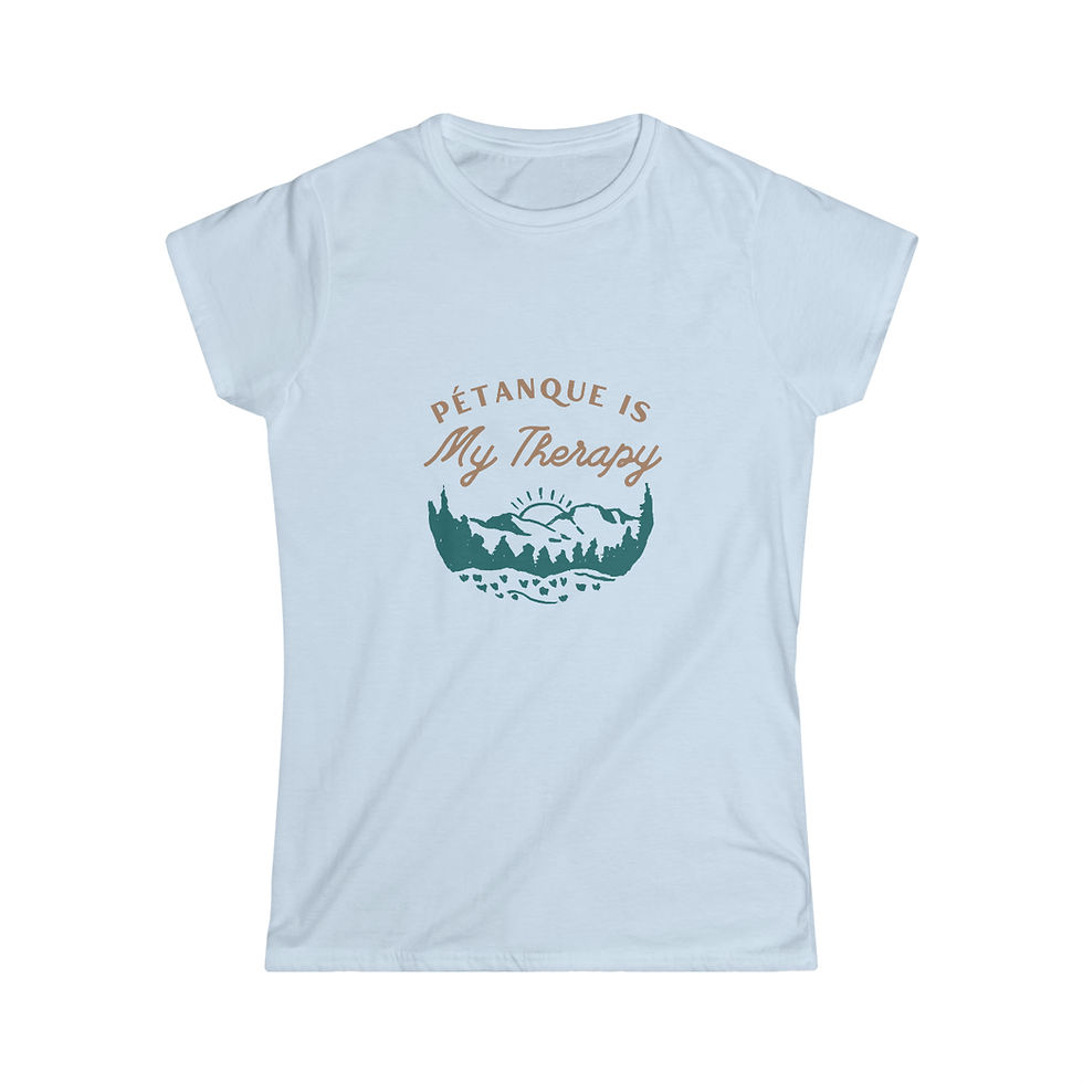 Thumbnail: Petanque is My Therapy Women's T
