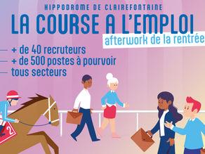 Vendredi 6 septembre - La Course à l'emploi / Afterwork de la rentrée