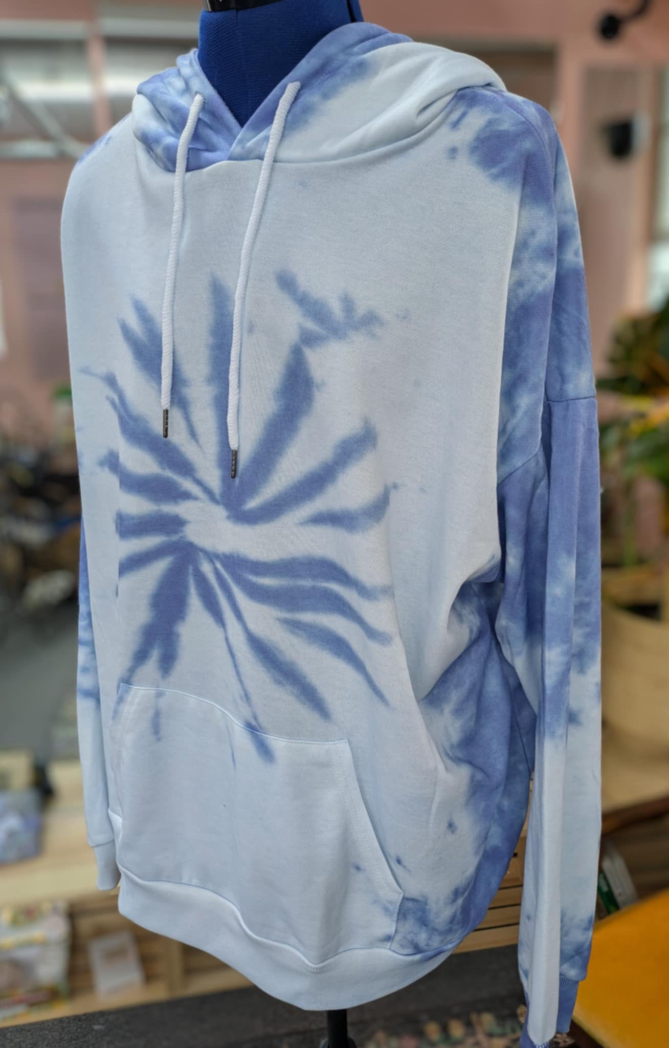 Evergreen Chill Tie-dye Logo Sweatshirt