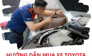 Chuyên gia Toyota Sure hướng dẫn các bước kiểm tra xe đã qua sử dụng