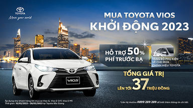 Ưu Đãi Khi Mua Toyota Vios, Veloz Cross, Avanza Premio Trong Tháng 2.2023