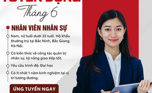 Tuyển Dụng Nhân Viên Nhân Sự Tại Toyota Bắc Ninh – Cơ Hội Nghề Nghiệp Hấp Dẫn Tháng 6/2025