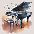 learn what music you want on the piano,