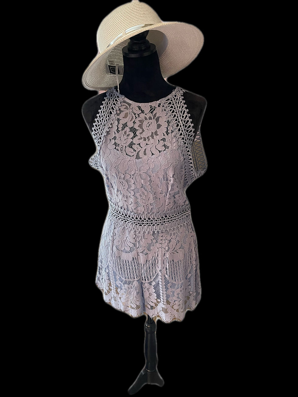 Thumbnail: Lace Romper Shorts