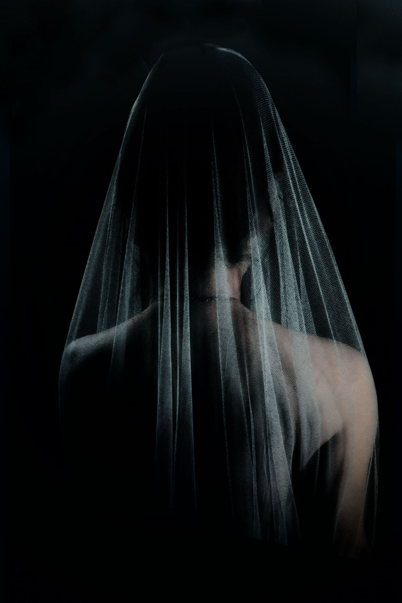 Woman with a veil