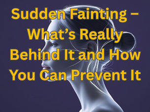 Sudden loss of consciousness – what really lies behind it and how you can prevent it