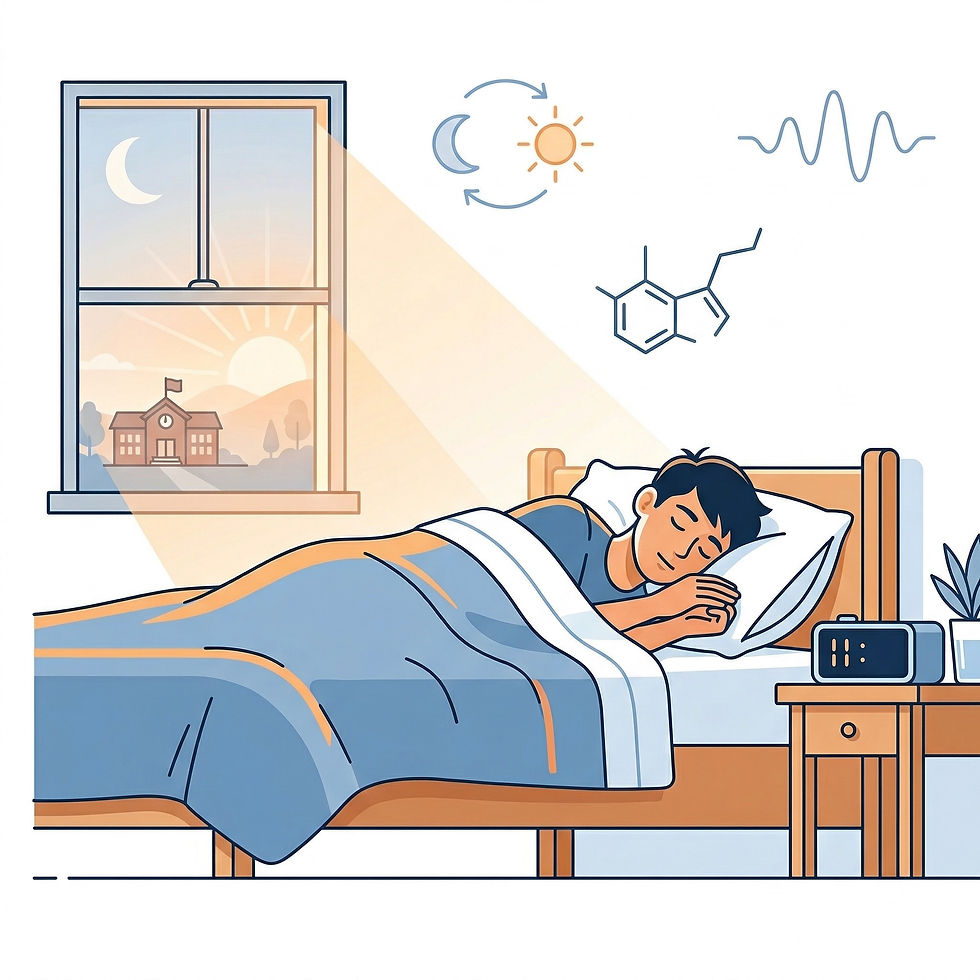 (NEWS) Flexibler Schulbeginn & Teenager-Schlaf: Schweizer Studie zeigt +44 Minuten Schlaf pro Nacht