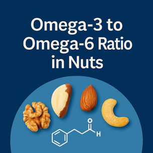 Omega-3 to Omega-6 ratio in nuts – which ones are recommended?