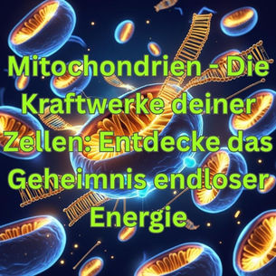Mitochondrien – die Kraftwerke unserer Zellen: Wie sie unsere Gesundheit, Energie und Lebensdauer bestimmen