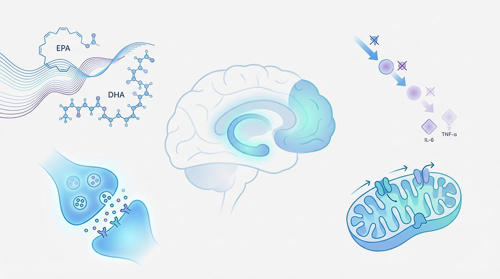 (NEWS) Omega-3 (EPA) & Depression: Meta-Analyse zeigt Effekt auf Stimmung & Neurotransmitter – Was die Forschung sagt