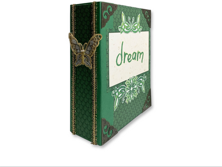 Emerald Tessa - Trinket Book Box - Thoughtful Studio