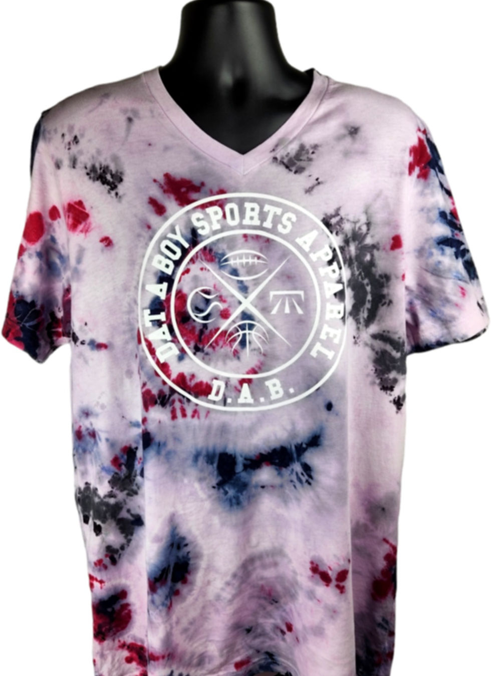Thumbnail: DAT A BOY™ "ONE of A KIND" Hand-Stained V-Neck T-shirts