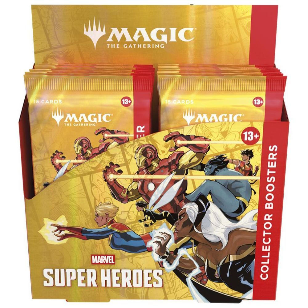 Marvel Super Heroes Collector Booster Display