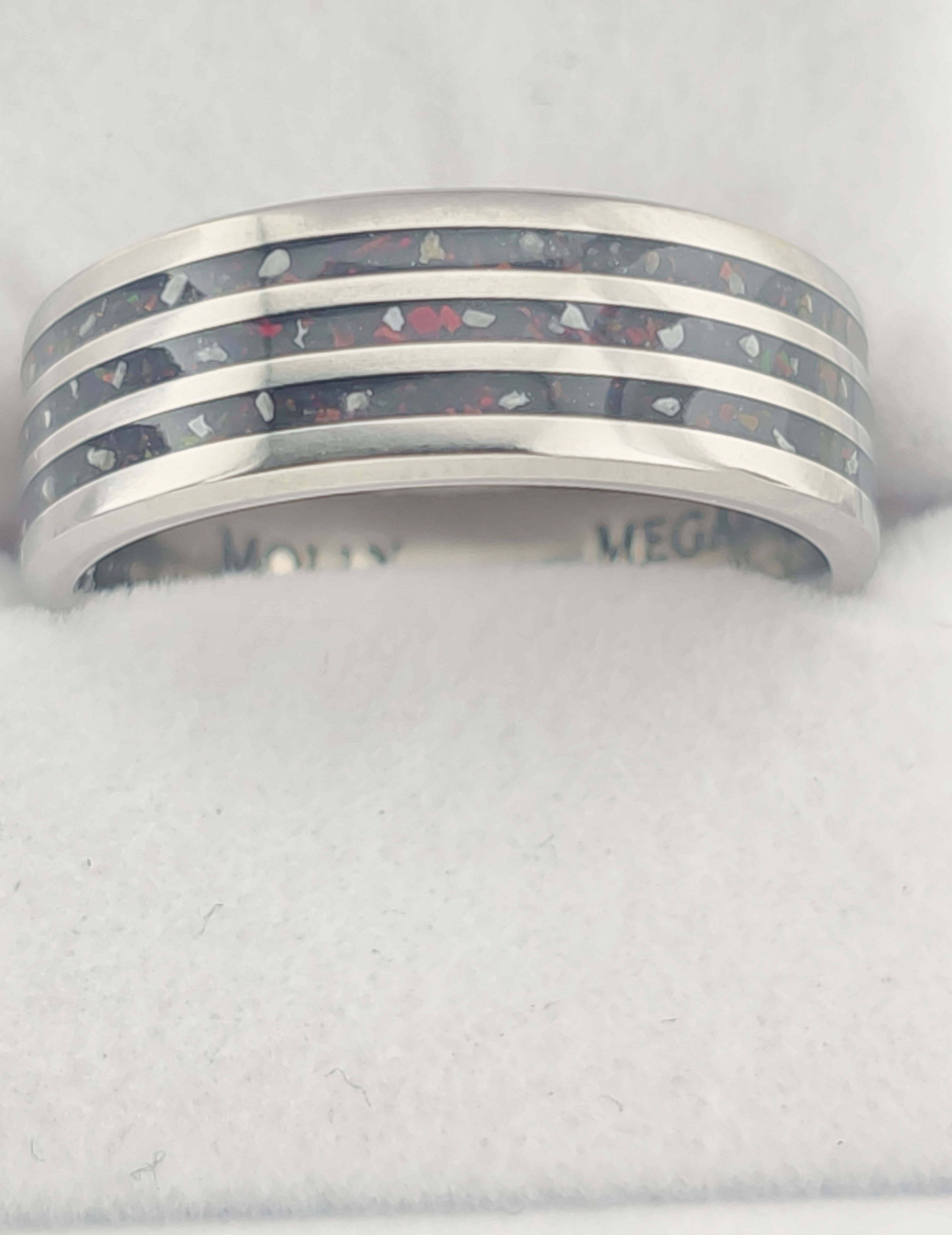 'The Trinity' Titanium Channel Band