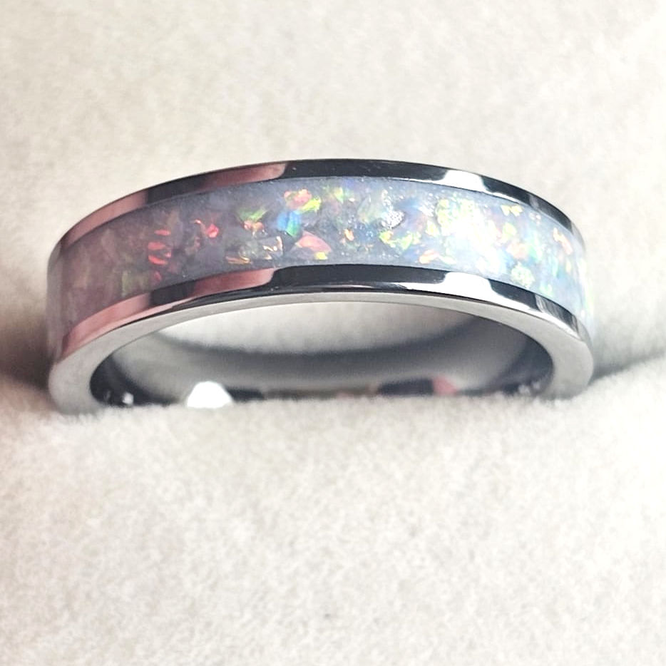 Thumbnail: 'Solace'  Tungsten Carbide'  Ring