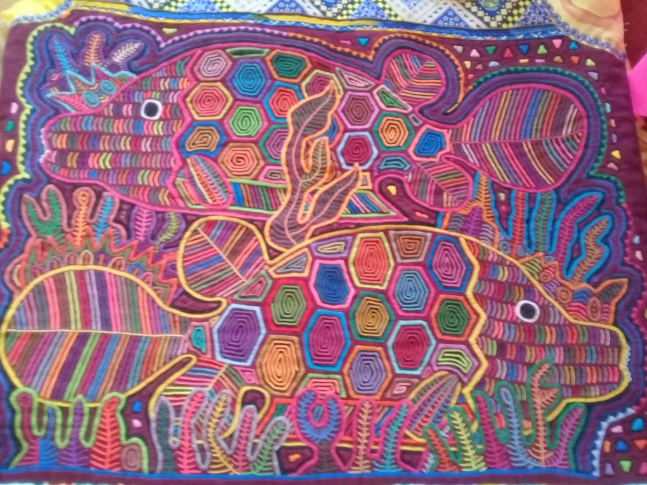 molas diseño acuario