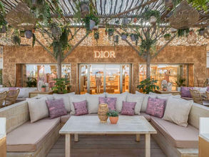 Dior x Shellona beach in Saint Tropez