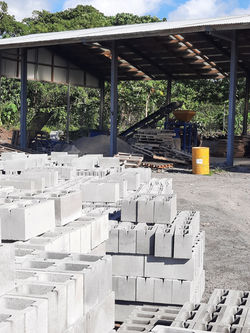 Block Making Plant and Blocks in Stock