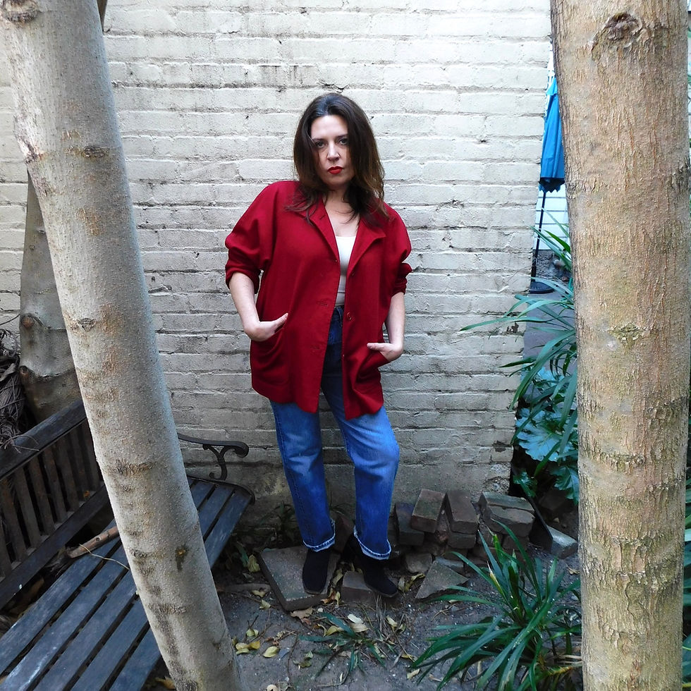Thumbnail: Vintage Classic Red Wool Chore Jacket