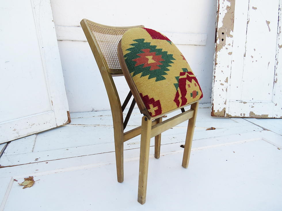 Thumbnail: Kilim Folding Chair