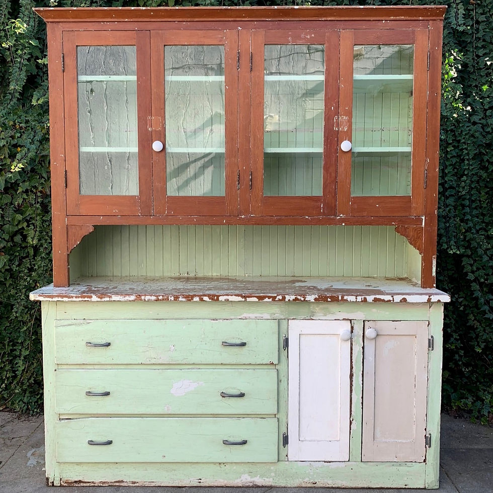 Thumbnail: Farmhouse Antique Hutch