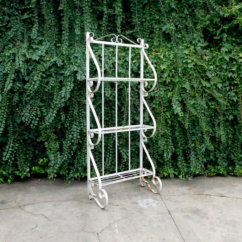 Thumbnail: Vintage Scroll Baker's / Garden Rack