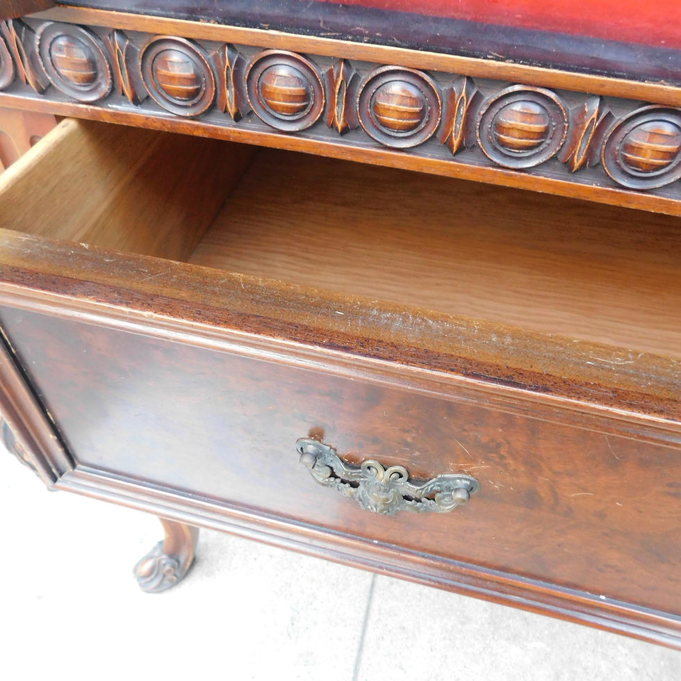 Thumbnail: Antique Flora Carved Chest