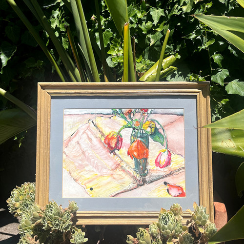 framed-flora-beauty-watercolor-mignonne