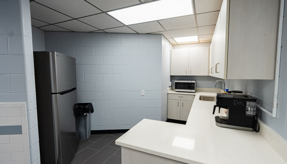 The renovated Savannah Bananas and Party Animals locker room in historic Grayson Stadium in Savannah, GA renovated by JDR Construction and Design, Inc.