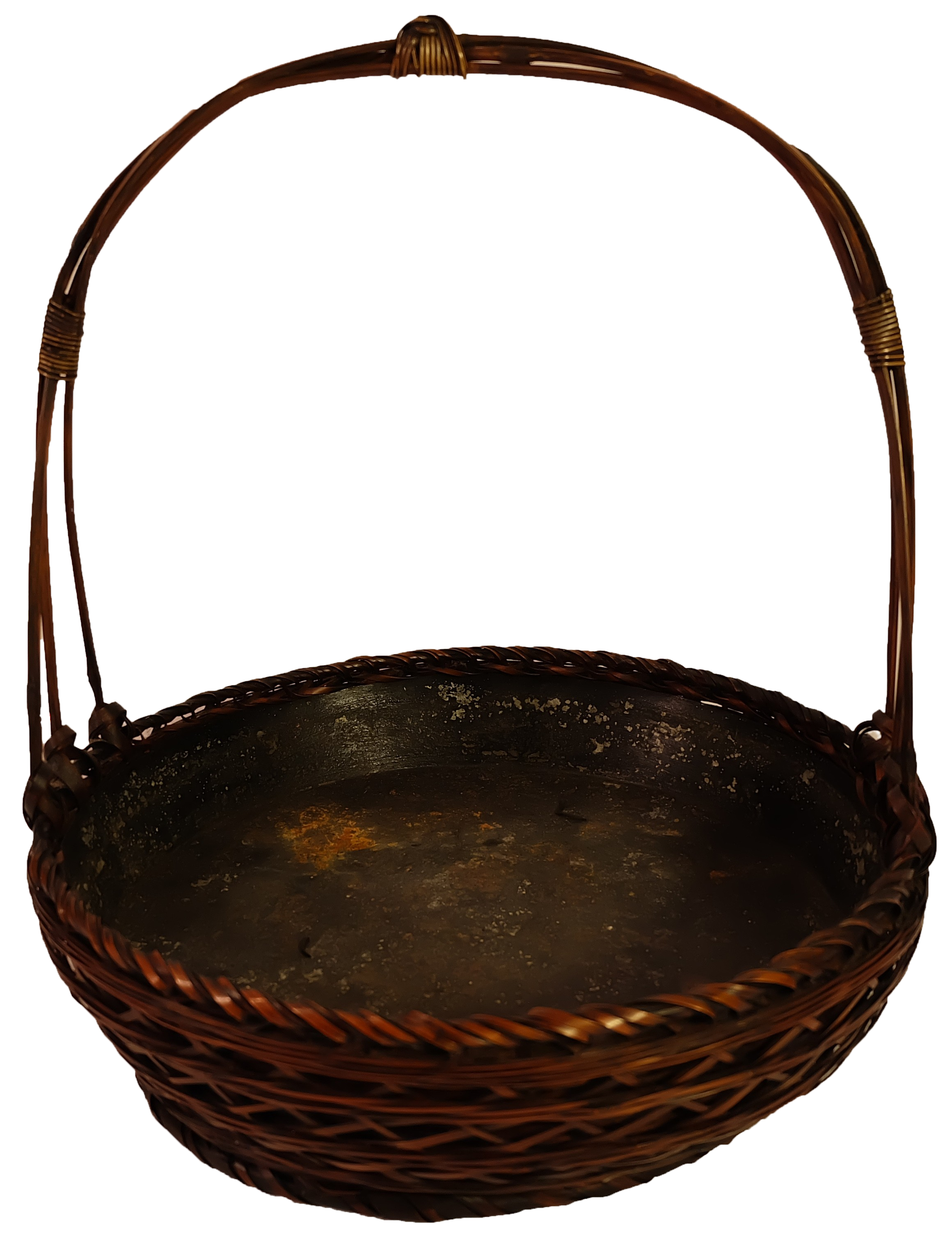 Signed Ikebana Basket #17