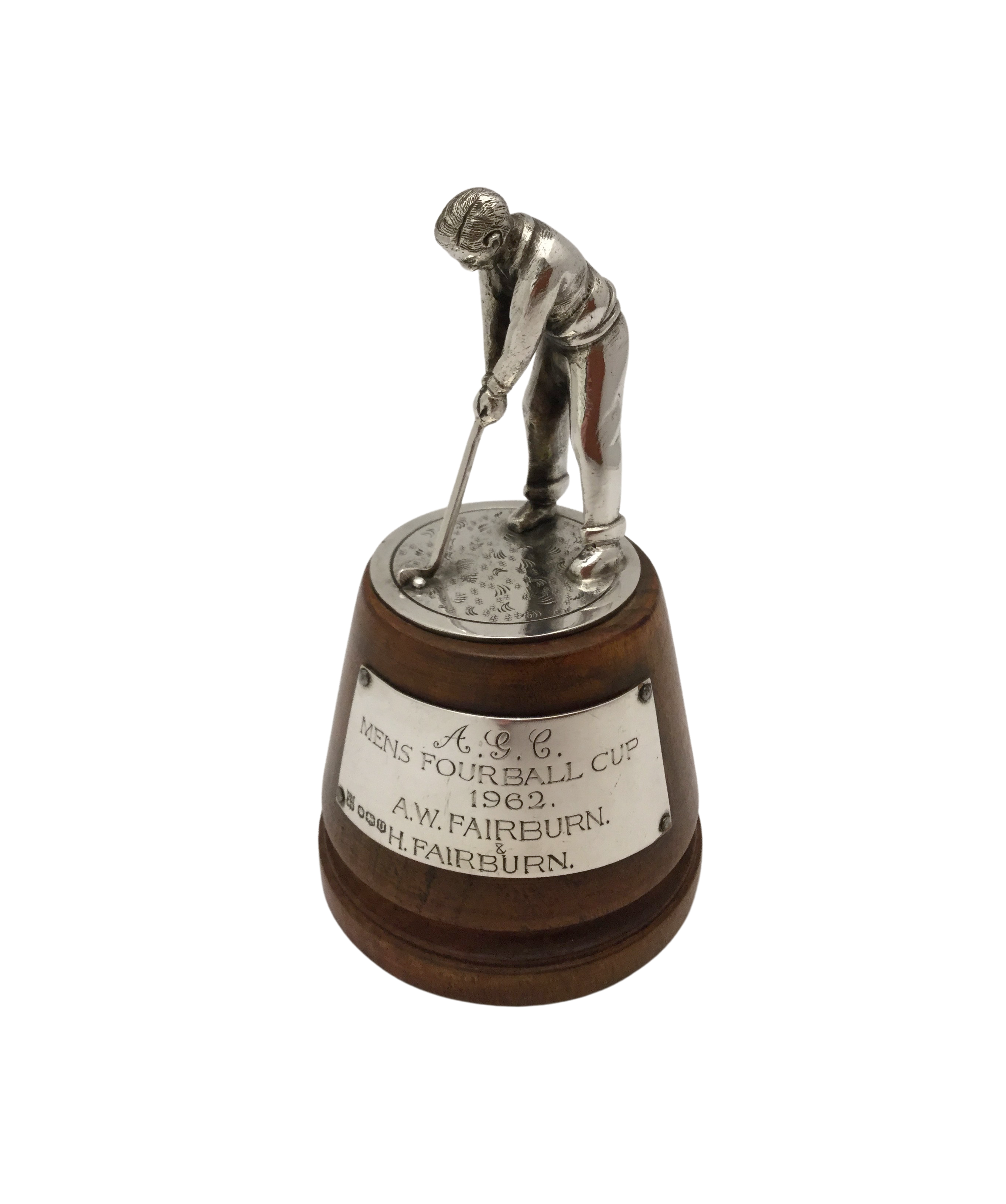 Golf Trophy in Silver Circe 1962