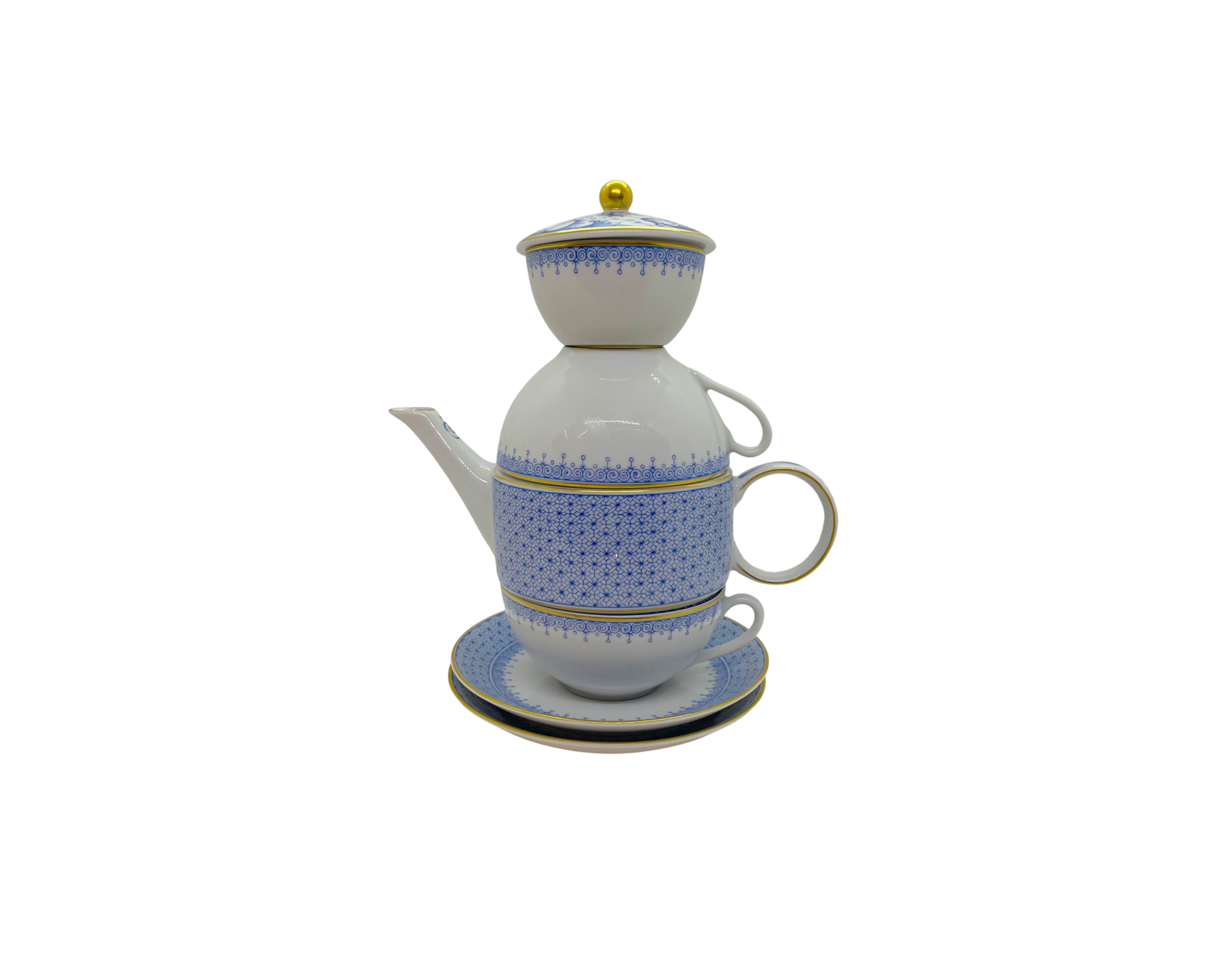 Tea set in Porcelaine