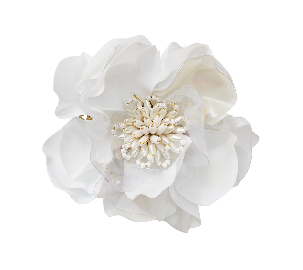 Thumbnail: Napkin Ring Gardenia 8pcs
