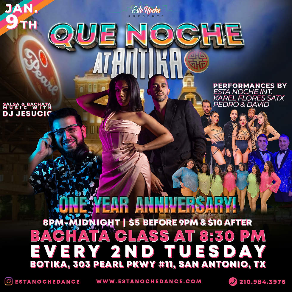 #QueNoche at Botika | One Year Anniversary!