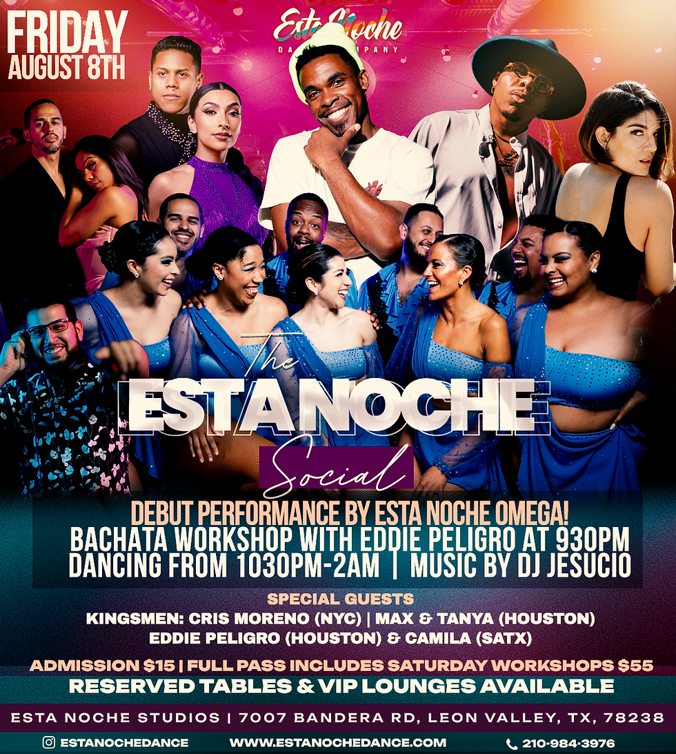 The Esta Noche Social | Featuring Cris Moreno (NYC) & Esta Noche Omega Debut!