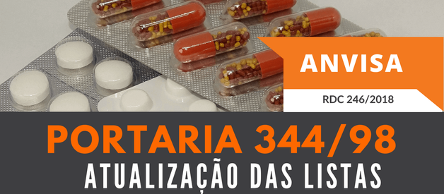Nova atualização da Portaria 344/98