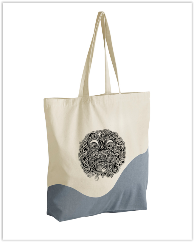 Thumbnail: Organic Cotton Wave Tote
