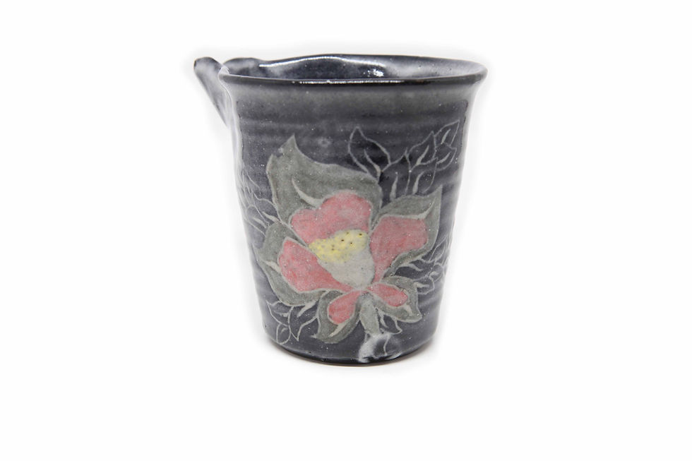 Thumbnail: 5 PIECE SAKE SET "RAKU"