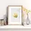 Thumbnail: Custom Newborn Baby Foil Prints - Gold, Handmade, Baby Handprint or Footprints K