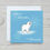 Thumbnail: Polar Bear Snowflake Christmas Card – Winter Art by AJ Illustration